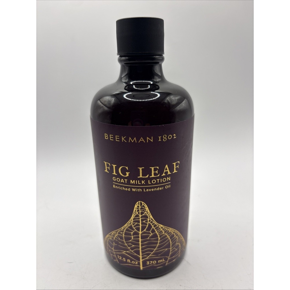 Beekman 1802 Goat Milk Body Lotion Scent "Fig Leaf" 12.5 oz. New Sealed